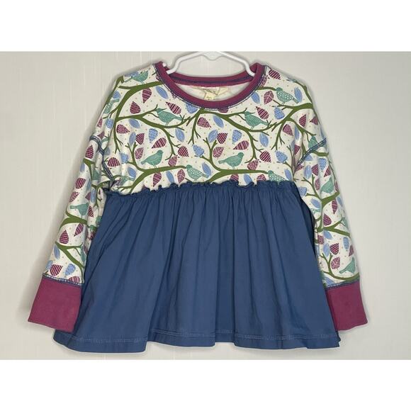 Matilda Jane Blue Bird Long Sleeve Top Size 4 - Picture 1 of 10